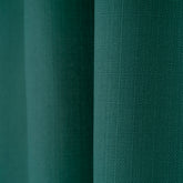 LALIBELA Custom Size Linen Look Curtain – Turquoise